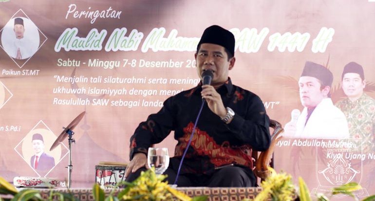 Tablig Akbar Isi Acara Peringatan Maulid Nabi SAW Ponpes Universitas Nusa Putra