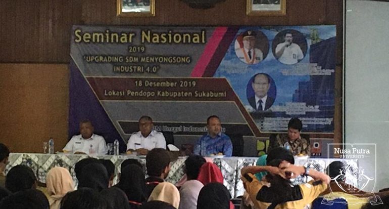 Hadapi Industri 4.0 Universitas Nusa Putra dan Kementerian PUPR Gelar Seminar Teknik Sipil