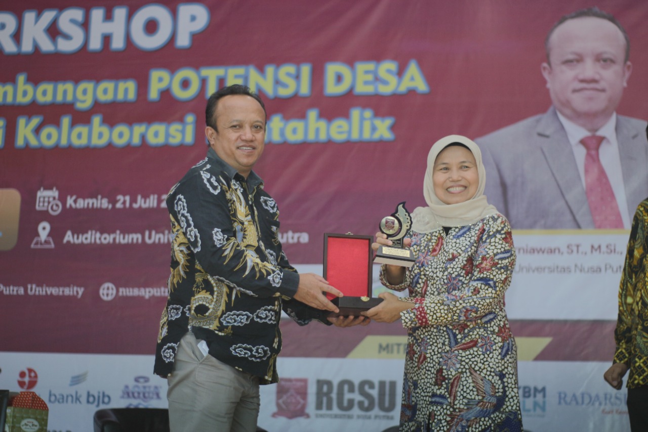 Kerjasama dengan Patriot Desa, Universitas Nusa Putra Hadirkan Ir Tri Mumpuni Bahas Potensi Desa
