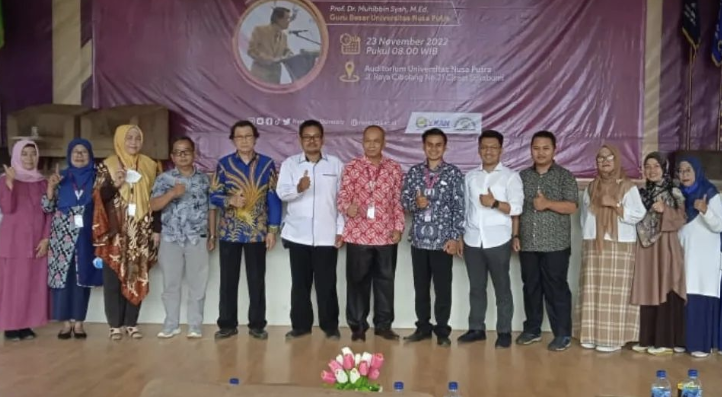 Pahami Konsep Diri Guru, Universitas Nusa Putra Gelar Kuliah Umum