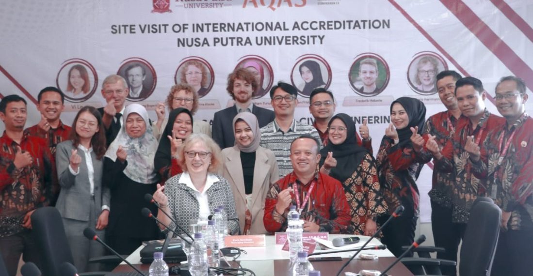 3 Program Studi Universitas Nusa Putra Akreditasi Internasional AQAS dari Jerman