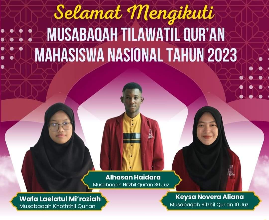 Memorizing 30 Juz, Nusa Putra Student from Mali Passes National Level MTQ Together with 2 Other Students